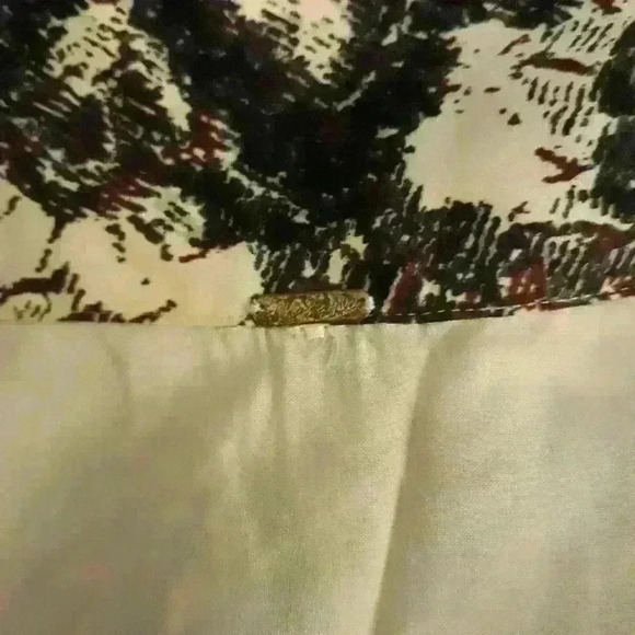 Free People "say you love me long time" paisley boho long sleeve mini dress M - Picture 4 of 5